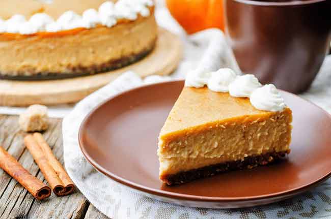 cheesecake de calabaza