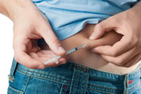 inyeccion de insulina